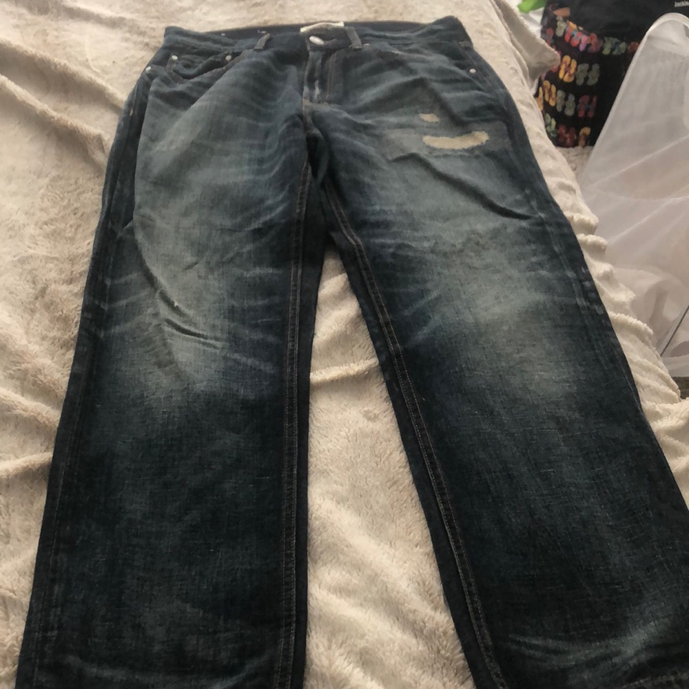 Banana Republic dark jeans